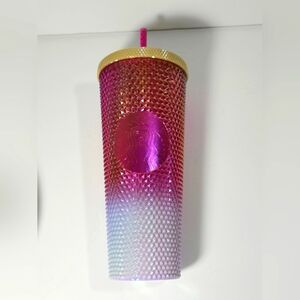 Starbucks pink multi ombre 24 oz tumbler nwt